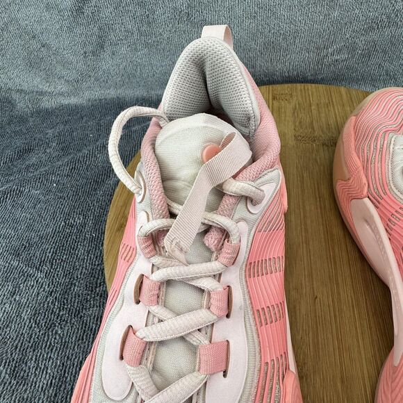 Adidas Exhibit Select Shoes Womens Size 8.5 Pink Basketball Court Sneaker - Picture 7 of 11